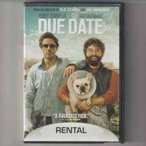 Due Date DVD  Robert Downey Jr., Zach Galifianakis